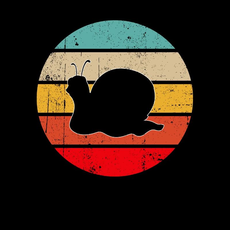 Schnecke Retro