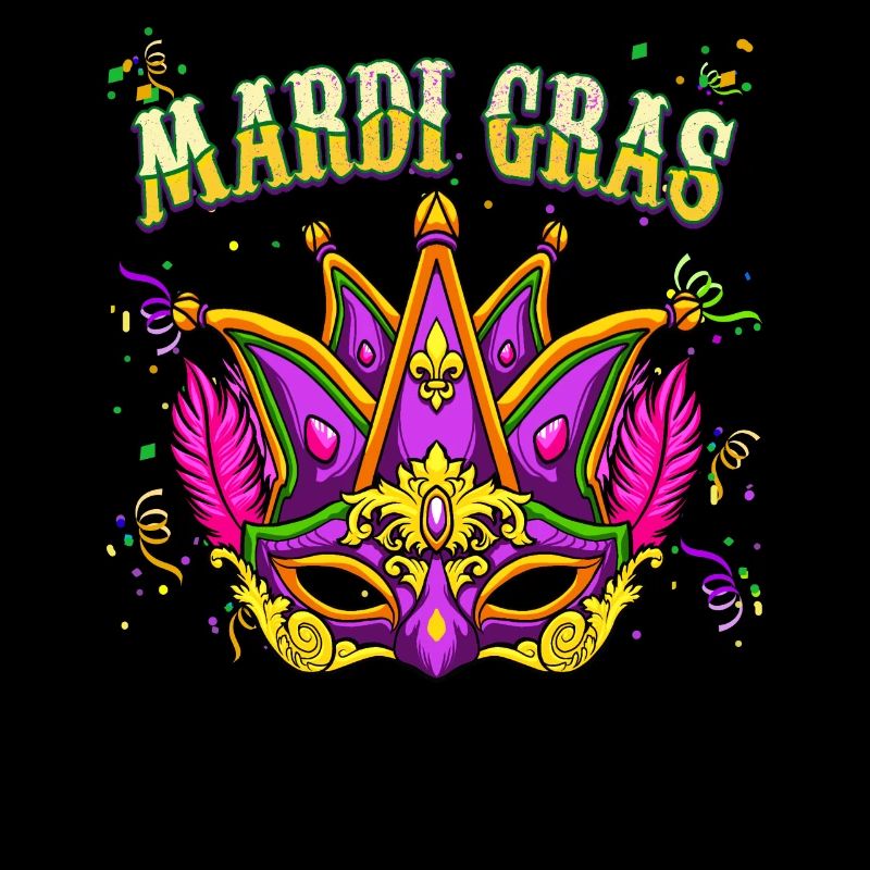 Cool Mardi Gras Mask - Mardi Gras