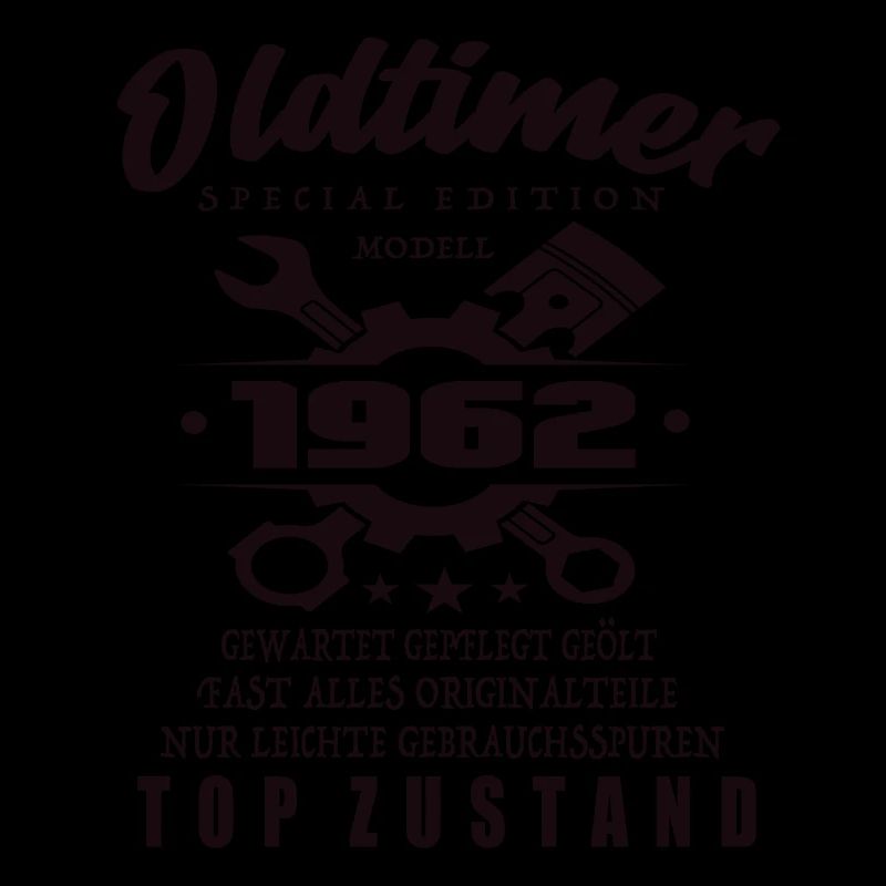 Oldtimer Special Edition Modell 1962 Geburtstag