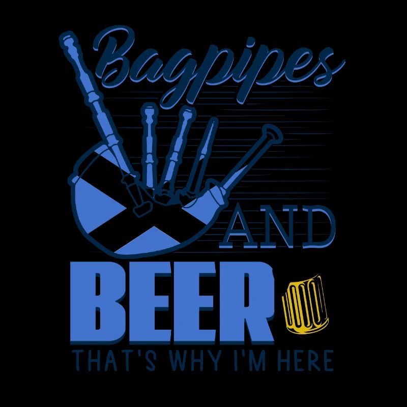 Cornemuse et bière Écosse