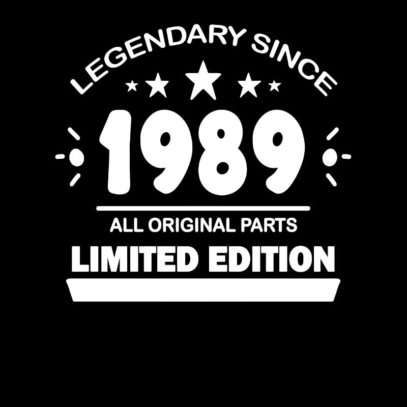 1989 - Né 1989 - Année de construction 1989
