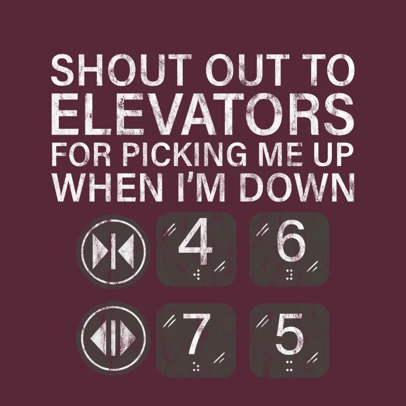To Elevators For Picking Me Up When I'm Down 3