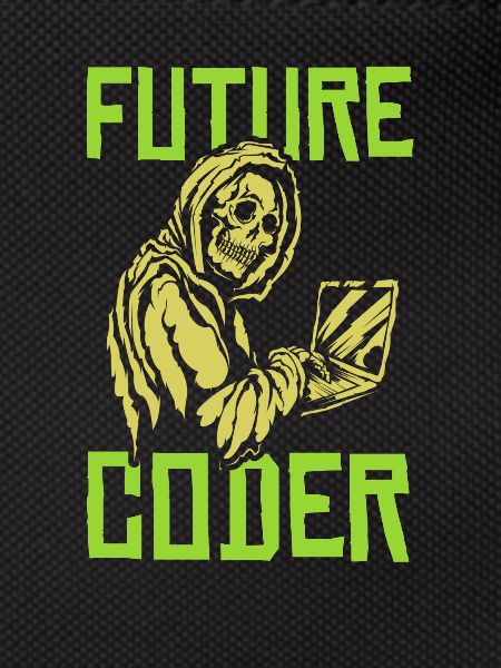Developer Coder Programmer Skull