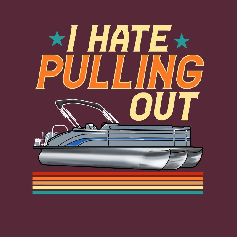 I hate pulling out - pontoon boat