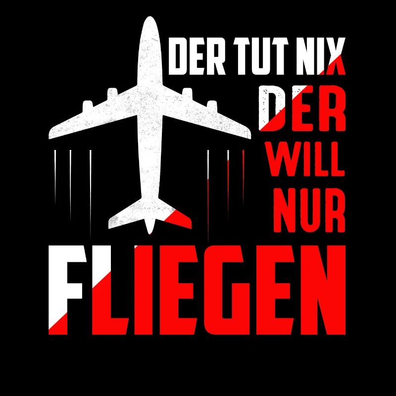 Der tut nix der will nur fliegen Pilot Flugzeug