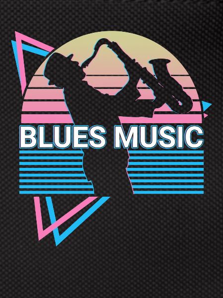 Blues Music Retro