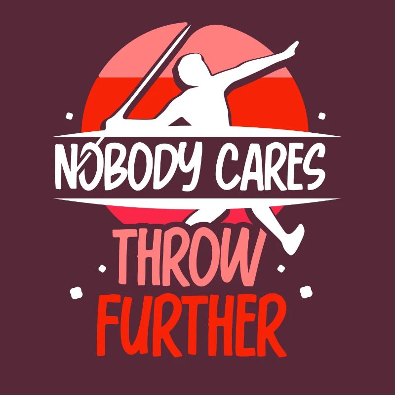 No one cares Continue throwing javelin