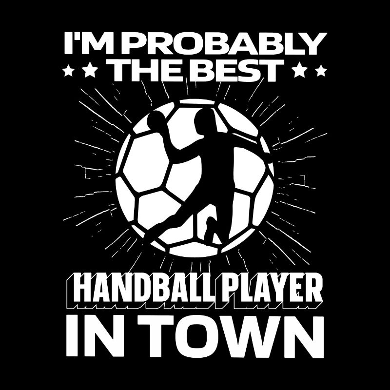 Handball Handballer Witzig