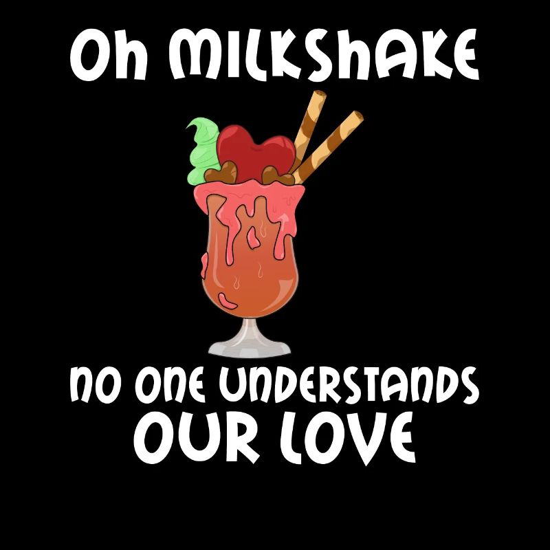 Ich liebe Milchshakes Milchshake Geschenk