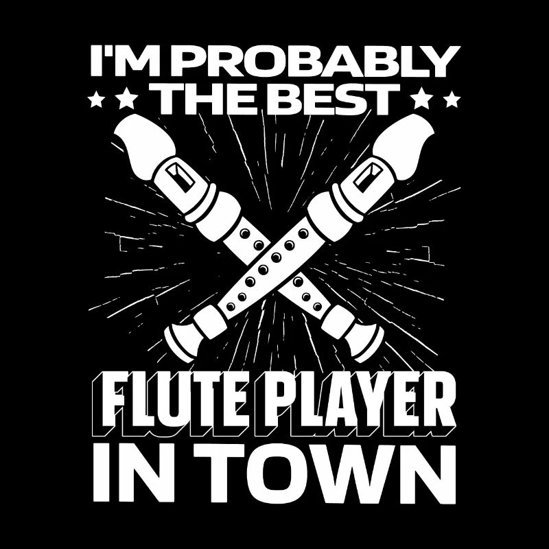 Flutist Flute Funny