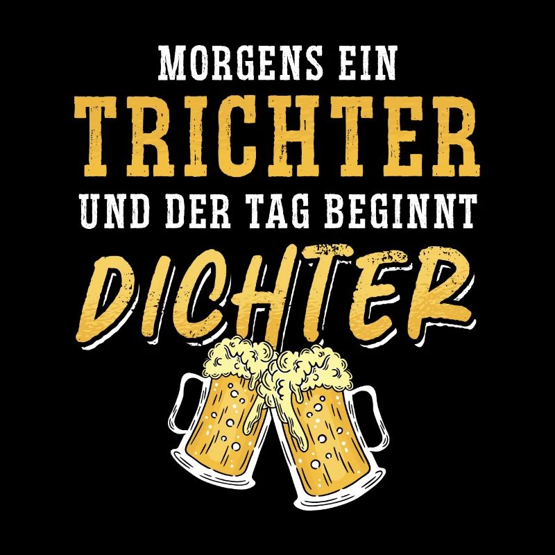 Morgens ein Trichter und der Tag beginnt Dichter