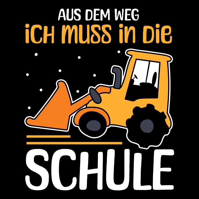 Kinder Einschulung Trecker Jungen Schulkind