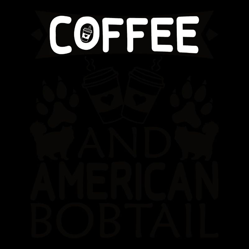 American bobtail coffee drinking caffeine paw dog