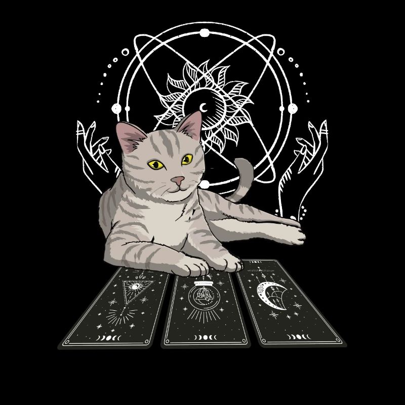 Cat Tarot Card Reader Awesome Tarot Cards Reading