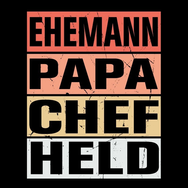 Chef Vater Ehemann Held