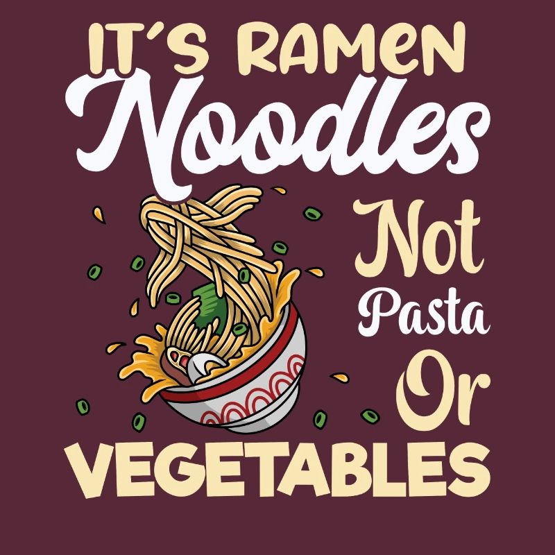 Es sind Ramen-Nudeln, keine Nudeln oder Gemüse –