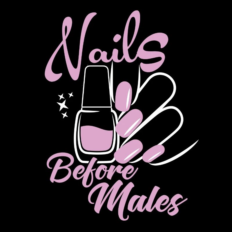 Nails before men Nail designer