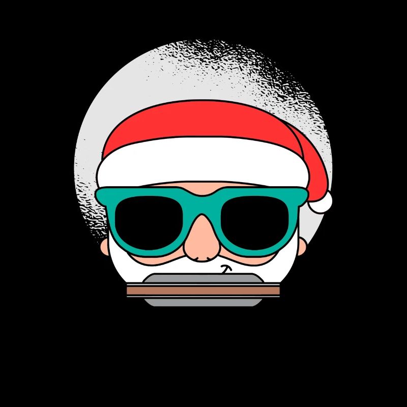 Santa Claus harmonica harmonica player