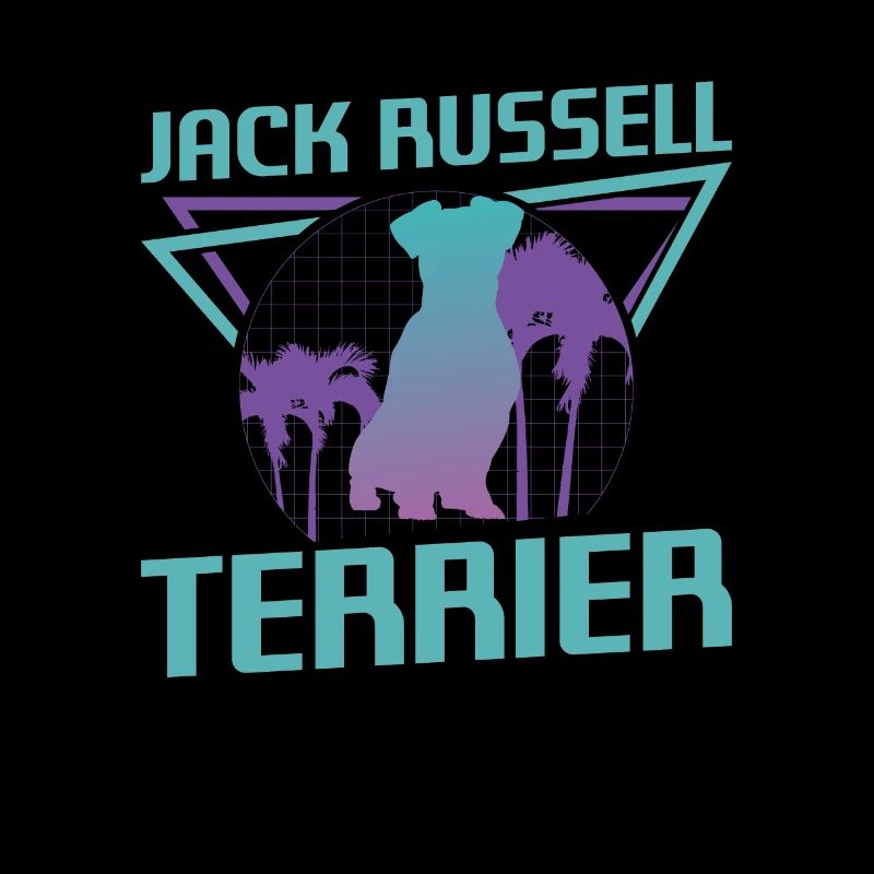 Retro Jack Russell Terrier Dog Lover