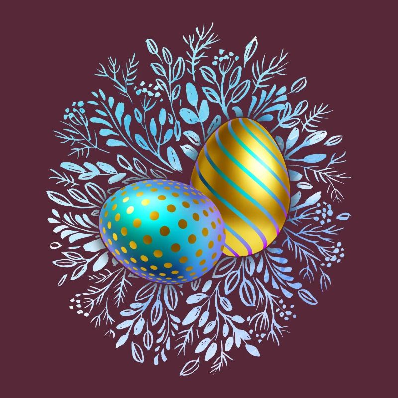 Happy Easter, Easter Eggs, 3D Design Egg