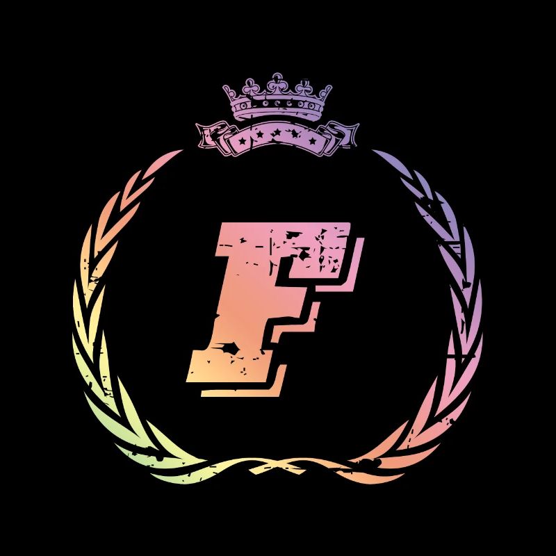 F Buchstabe Kranz