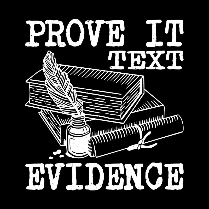 Prove It, Text Evidence 34