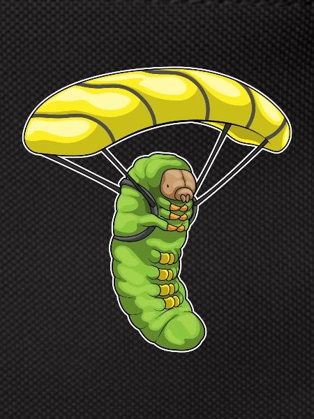 Caterpillar Parachute