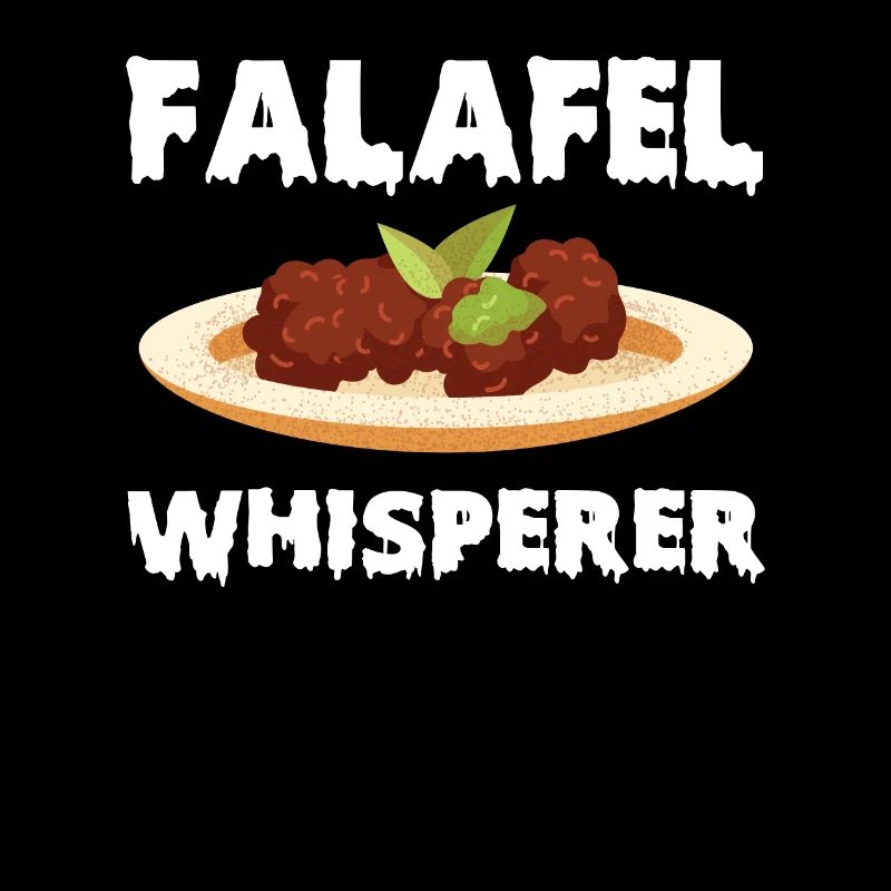 Lustiger Falafel Flüsterer