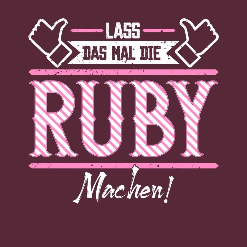 Ruby Geschenkidee Geschenk Geburtstag