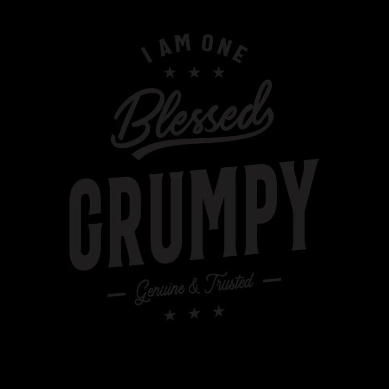 I Am One B Grumpy Funny