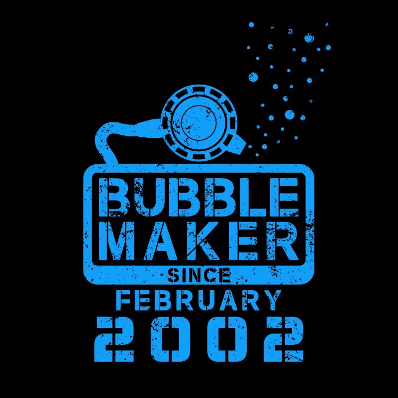 Plongeur Birthday Bubblemaker depuis février 2002
