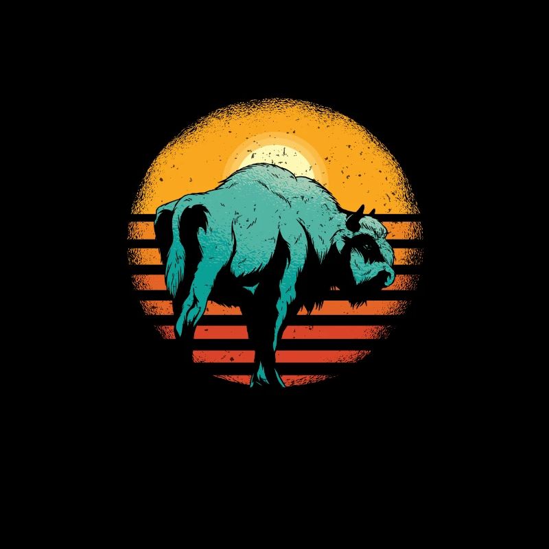 Buffalo Bison Ox Indian American