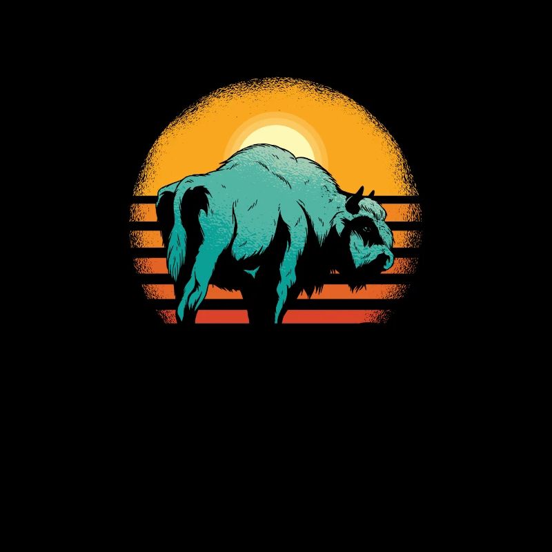 Buffalo Bison Ox Indian American