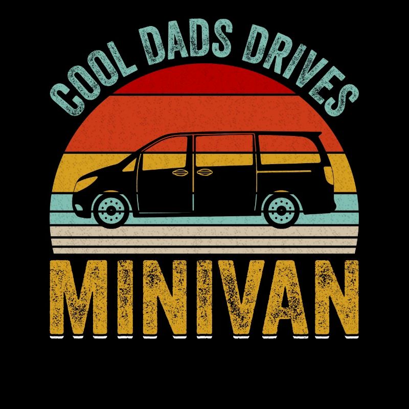 Dad fährt Minivan Daddy Minivan Dads Lifestyle