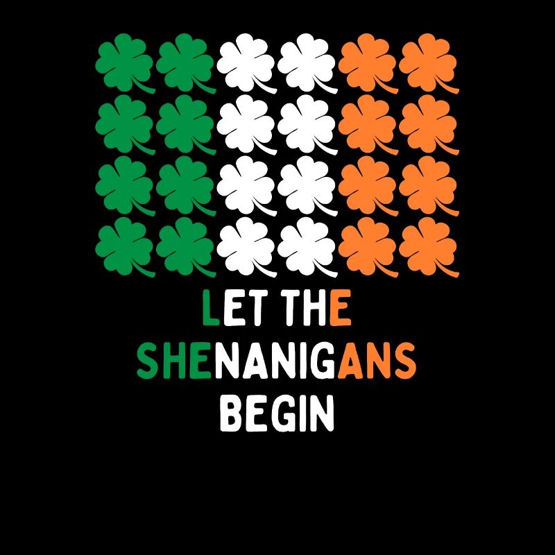 Fête de la Saint-Patrick Irlande Drapeau Clover Cadeau