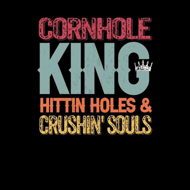 Cornhole King trous de hittin et âmes écrasées