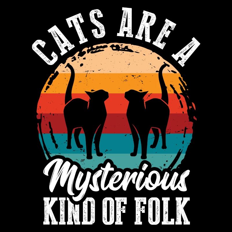 Katzen Sind Eine Mysteriöse Art Von Folk