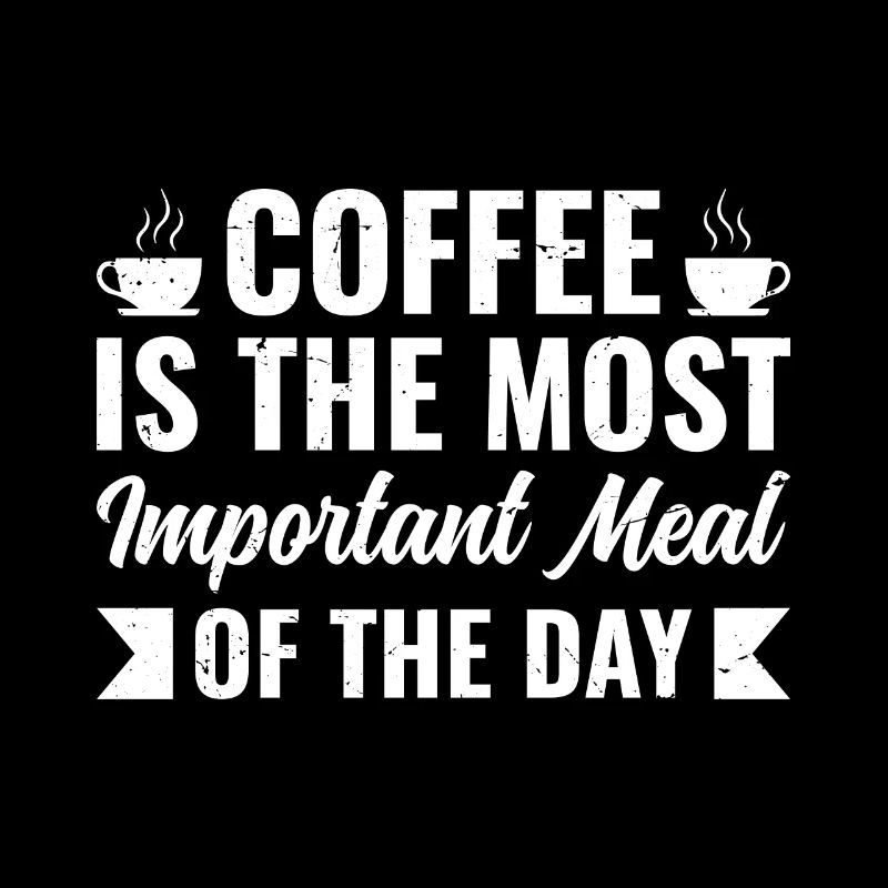 Le café est le repas le plus important de la journée