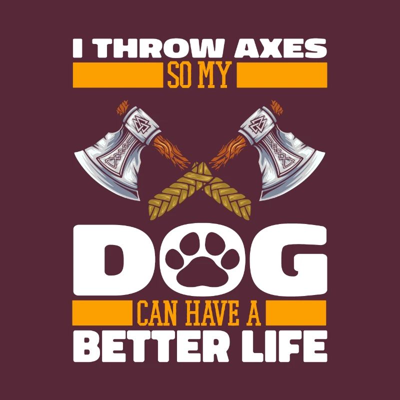 Axe Throwing Axe Thrower Dog