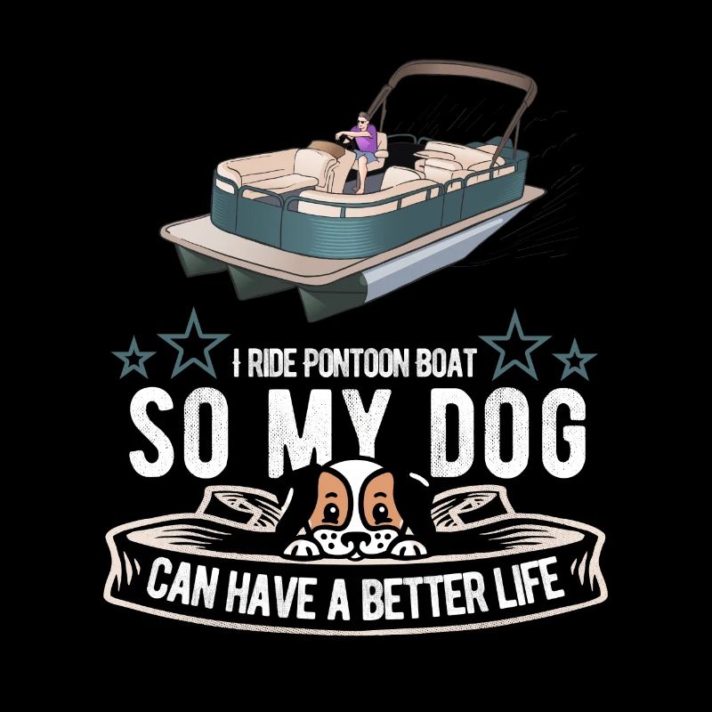 Pontonboot Hund