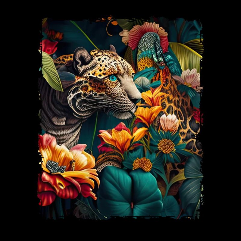 Leopard Blumen