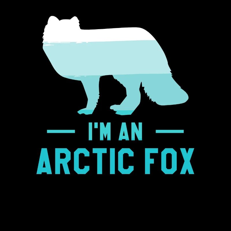 Ich bin ein Arctic Fox White Foxes Liebhaber