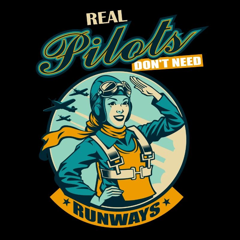 Real pilots don't need runways