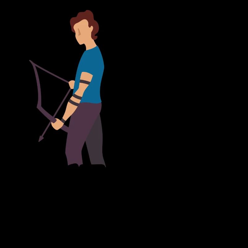 Tir à l’arc et chasseur de flèches