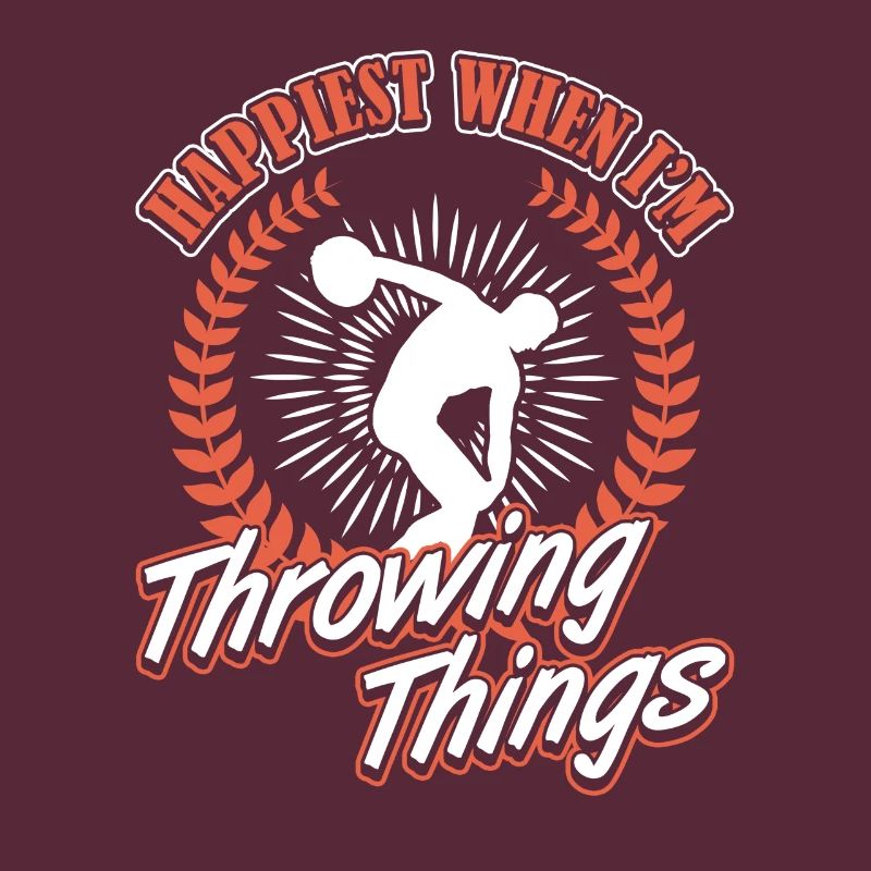 Diskus Happiest Throwing Things Discus Thrower