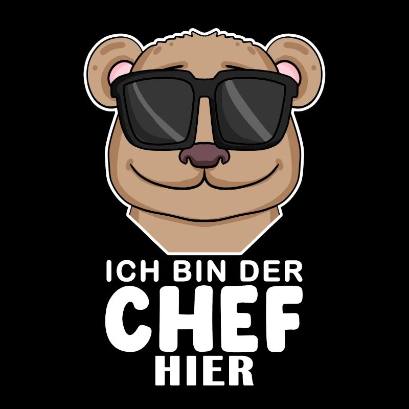 Cool Bär Chef Spruch