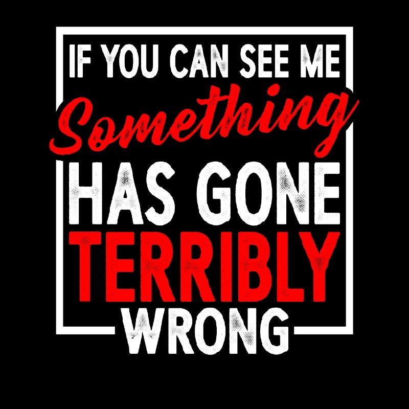 If You Can See Me, Something Has Gone Wrong 6