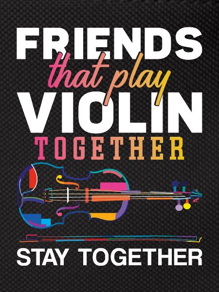 Violon Violoniste Besties Buddies
