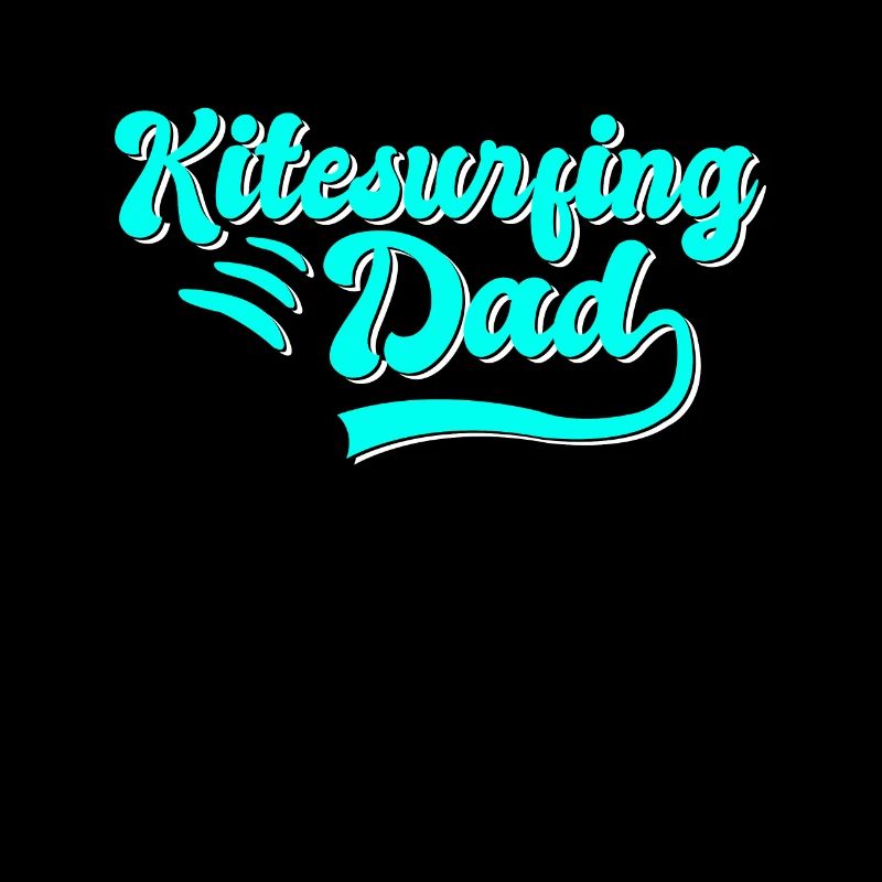 Kite surfen Papa Geschenk