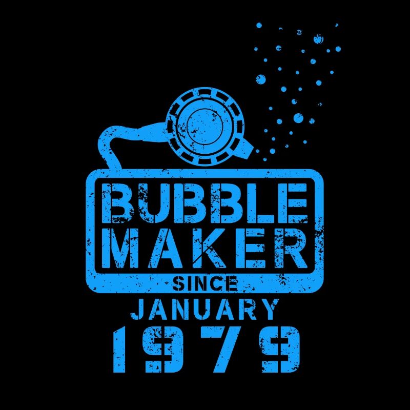 Plongeur Birthday Bubblemaker depuis janvier 1979